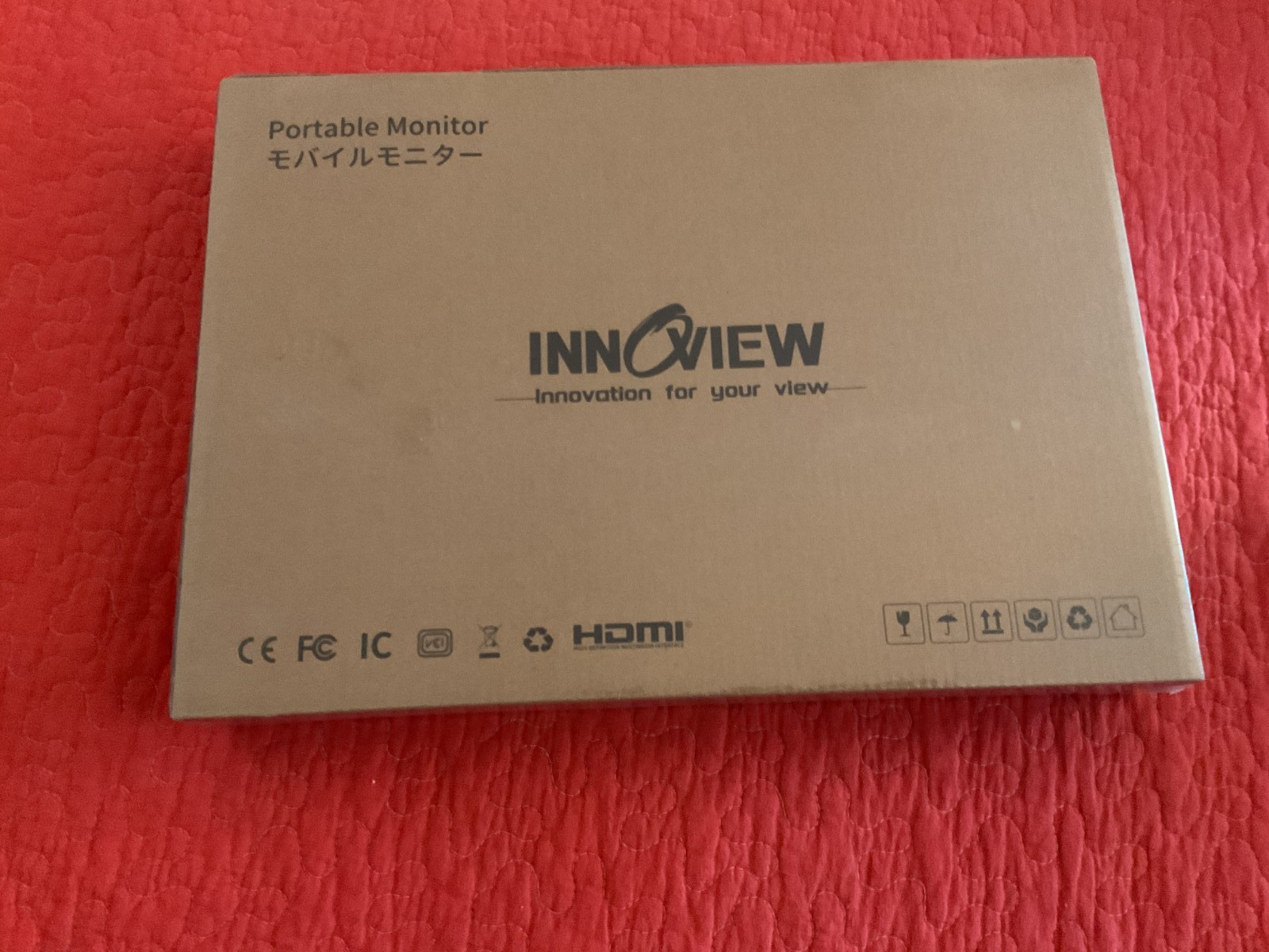 InnOView  Portable IPS LCD Monitor HDMI -15.6" NEW in Sealed Box