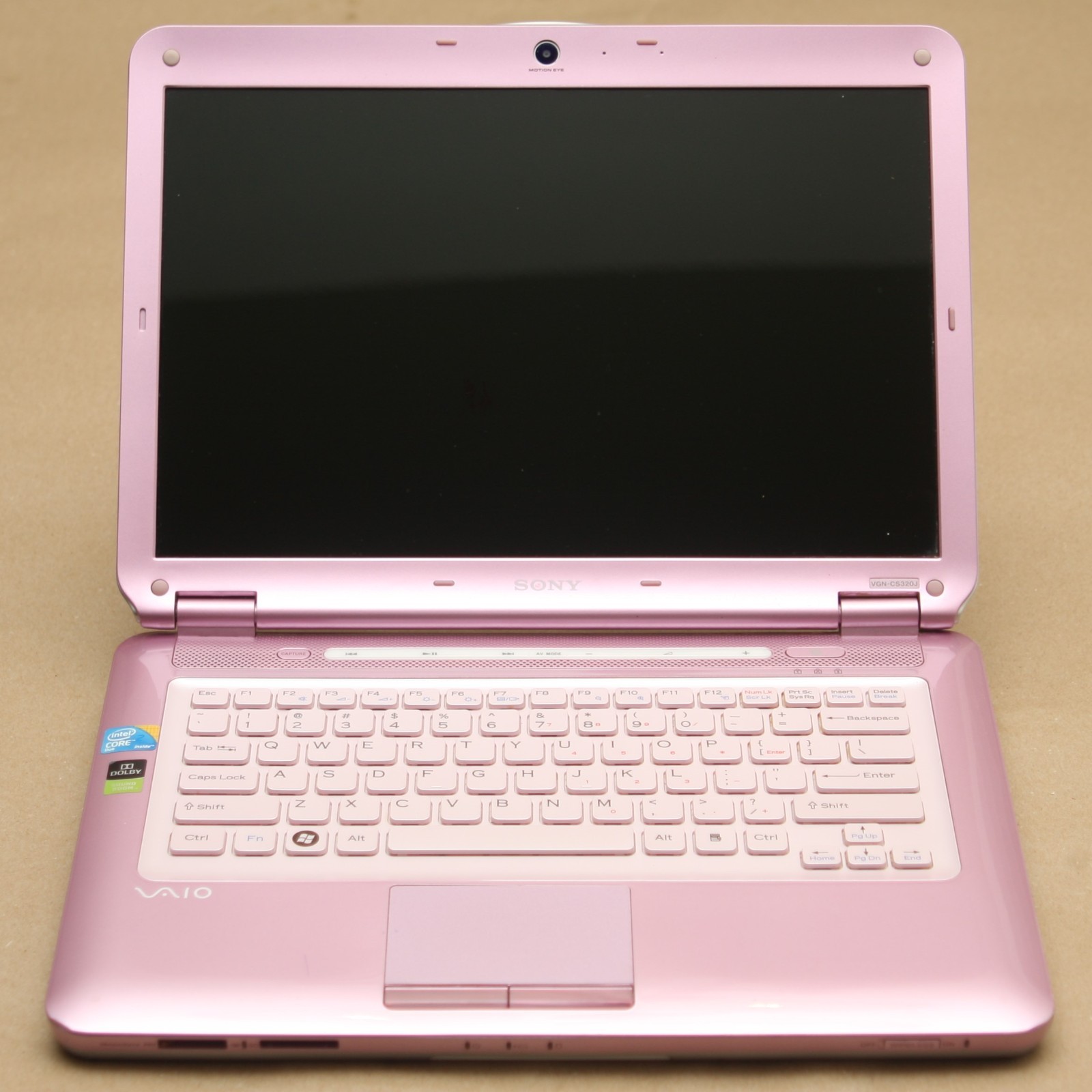 Sony VAIO VGN-CS320J/P C2Duo T6500 Intel GMA 4500MHD 500GB HDD 4GB RAM Vista
