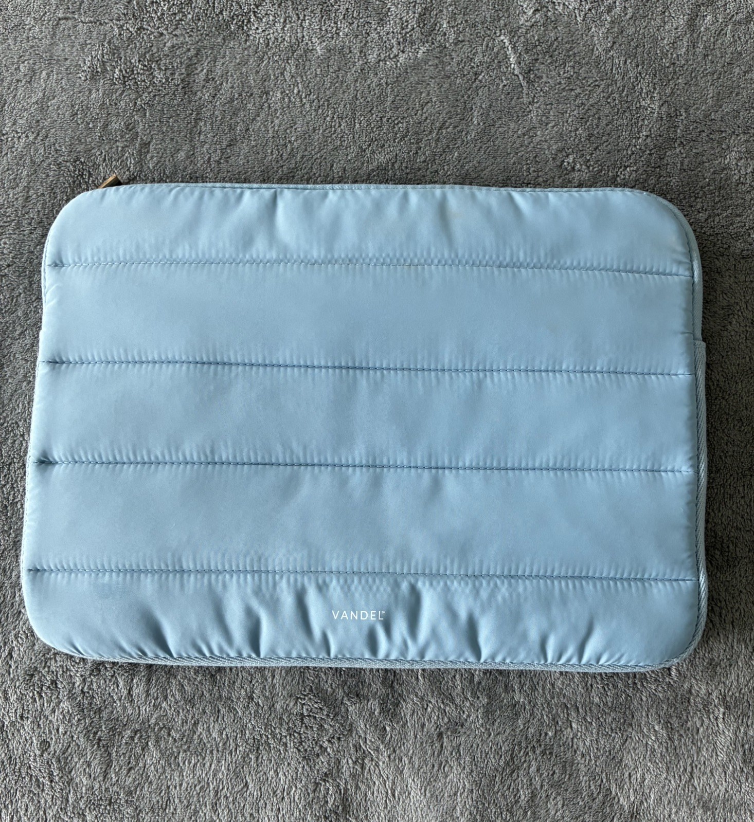 Vandel Puffy Laptop Sleeve 13-14 Inch Laptop MacBook Sleeve Blue 