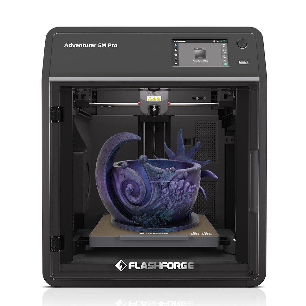 FLASHFORGE 3D Printer Adventurer 5M Pro Fully Enclosed Camera 600mm/s High Speed