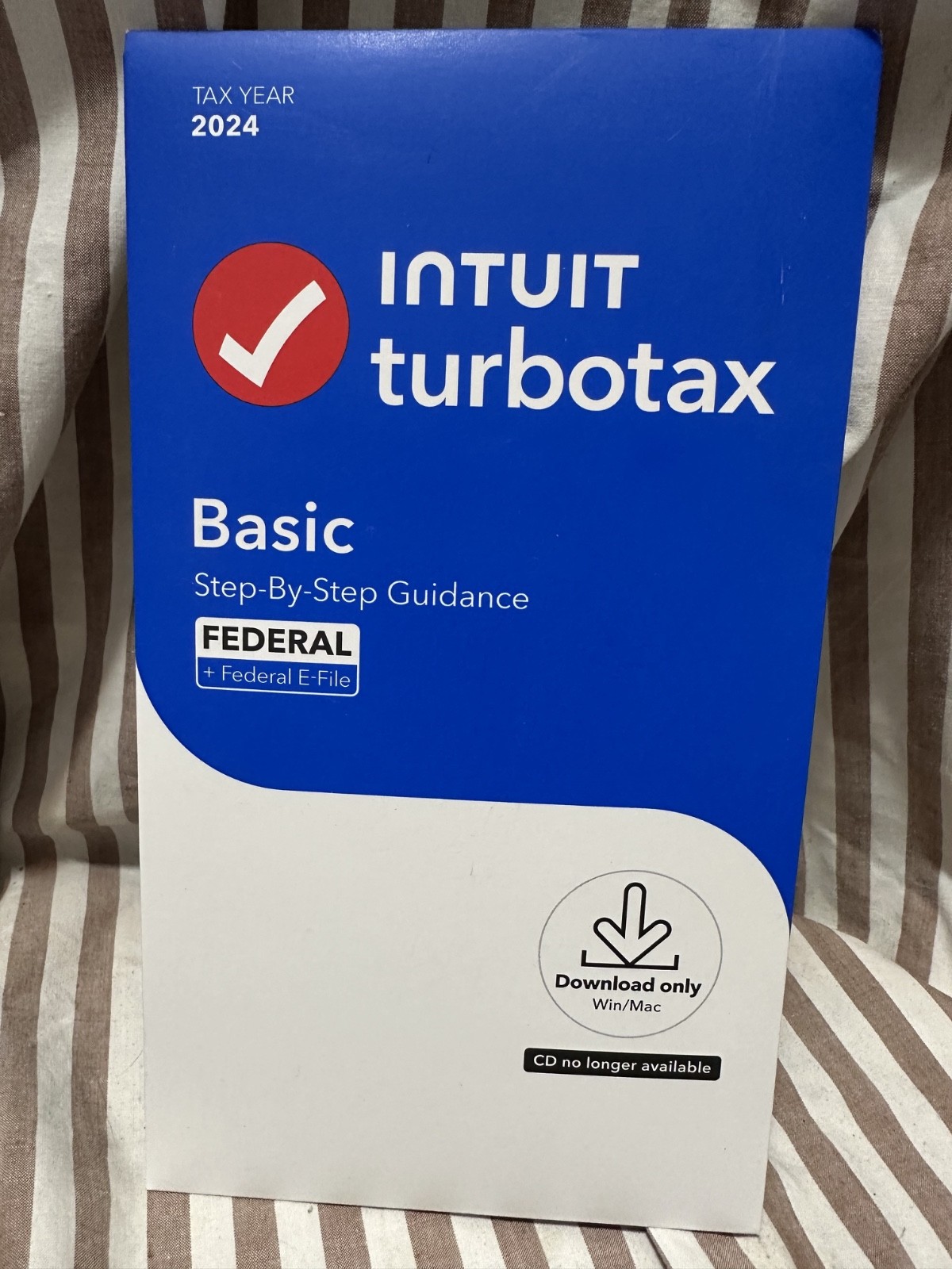 2024 Intuit Turbotax BASIC Federal  Window Mac USA Sealed NEW 2024 Tax Software