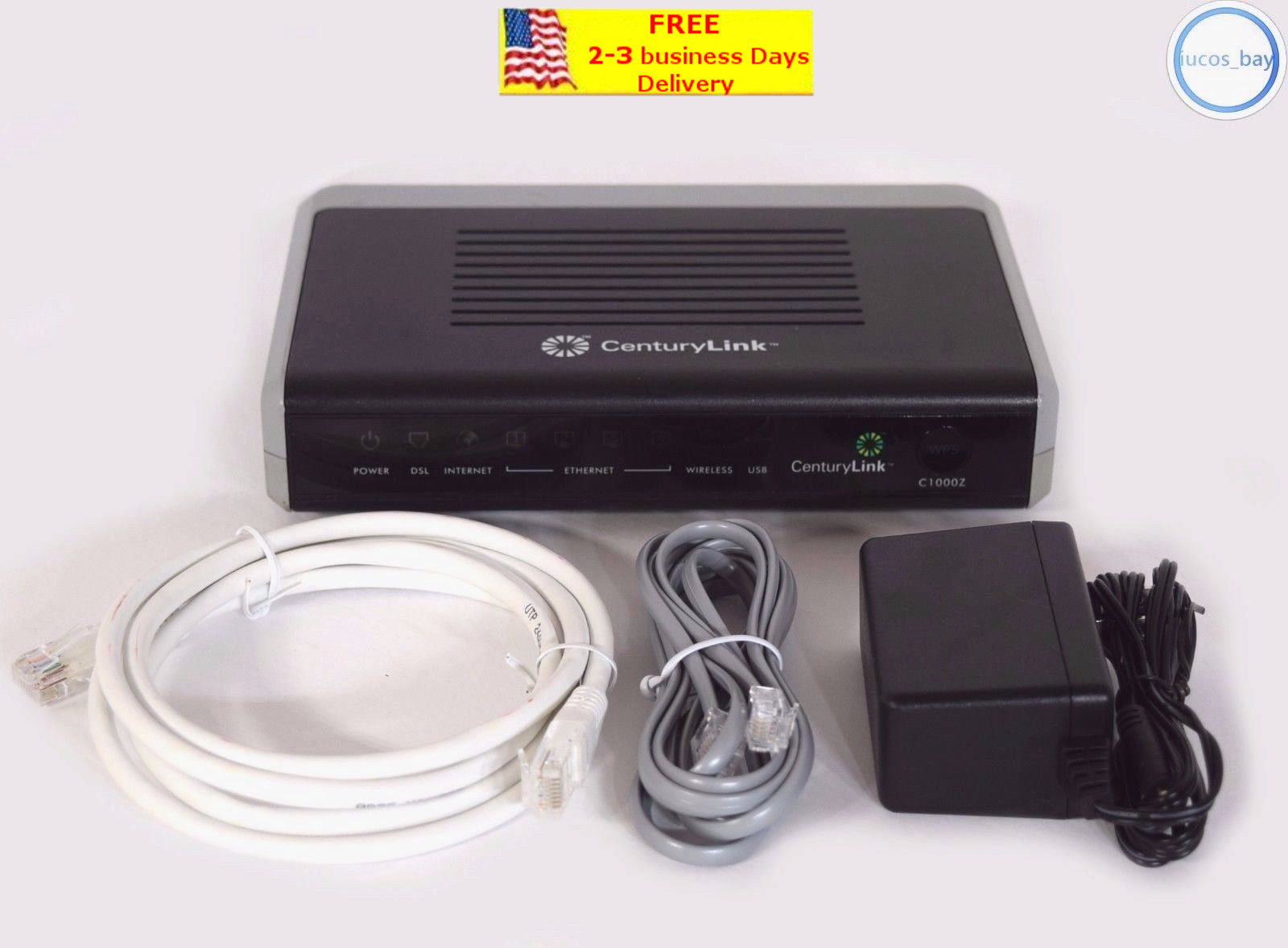 Centurylink Zyxel C1000Z VDSL2 802.11N Modem N Wireless Router DSL IPv6 4-Port 