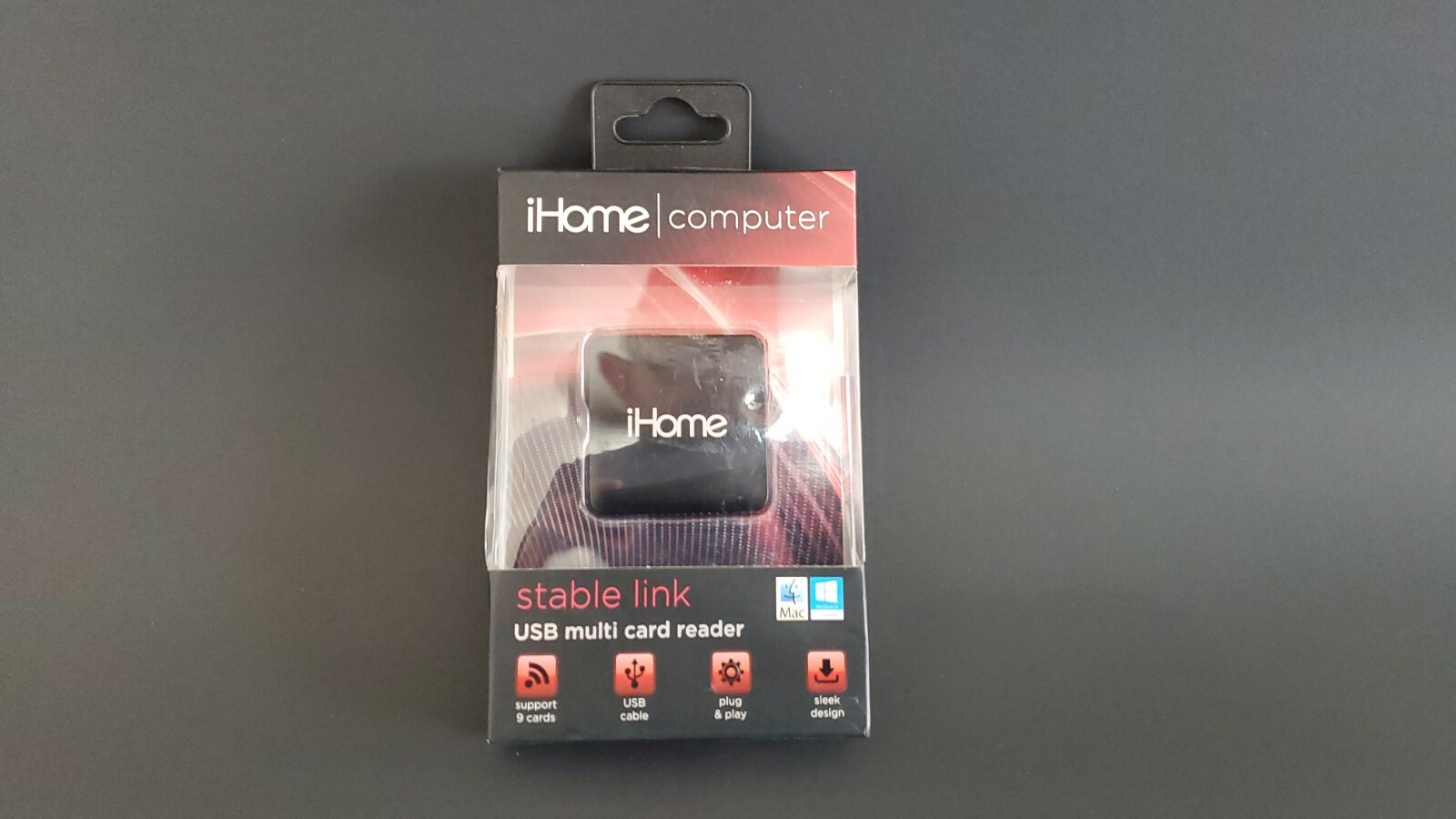  iHome Computer Stable Link USB Multi Card Reader Sealed NEW