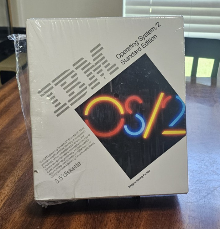 Vintage - IBM OS/2 Standard Edition 3.5" Disks 1987 First Release Complete Rare