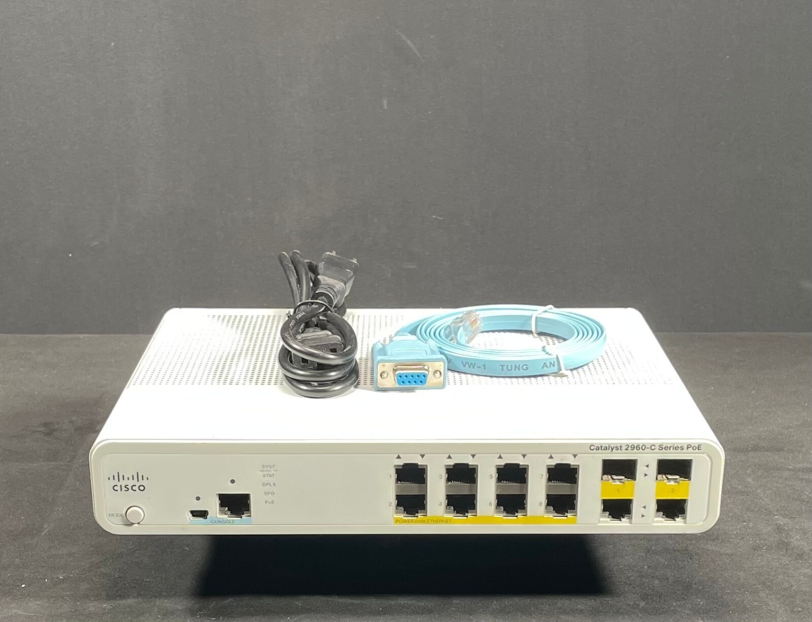 Cisco 2960C WS-C2960C-8PC-L  8 Port PoE  Ethernet Switch - Same Day Shipping
