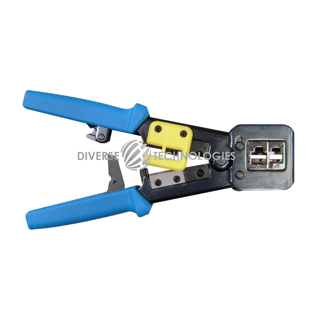 100pcs ez rj45 CAT5 Connectors, crimping tool plus 1 set new blades, ez-rj45 kit