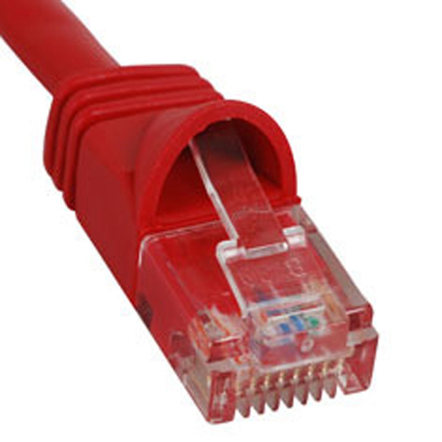 ICC Patch cord cat 6 molded boot 10 rd TDICC-ICPCSK10RD Patchcords