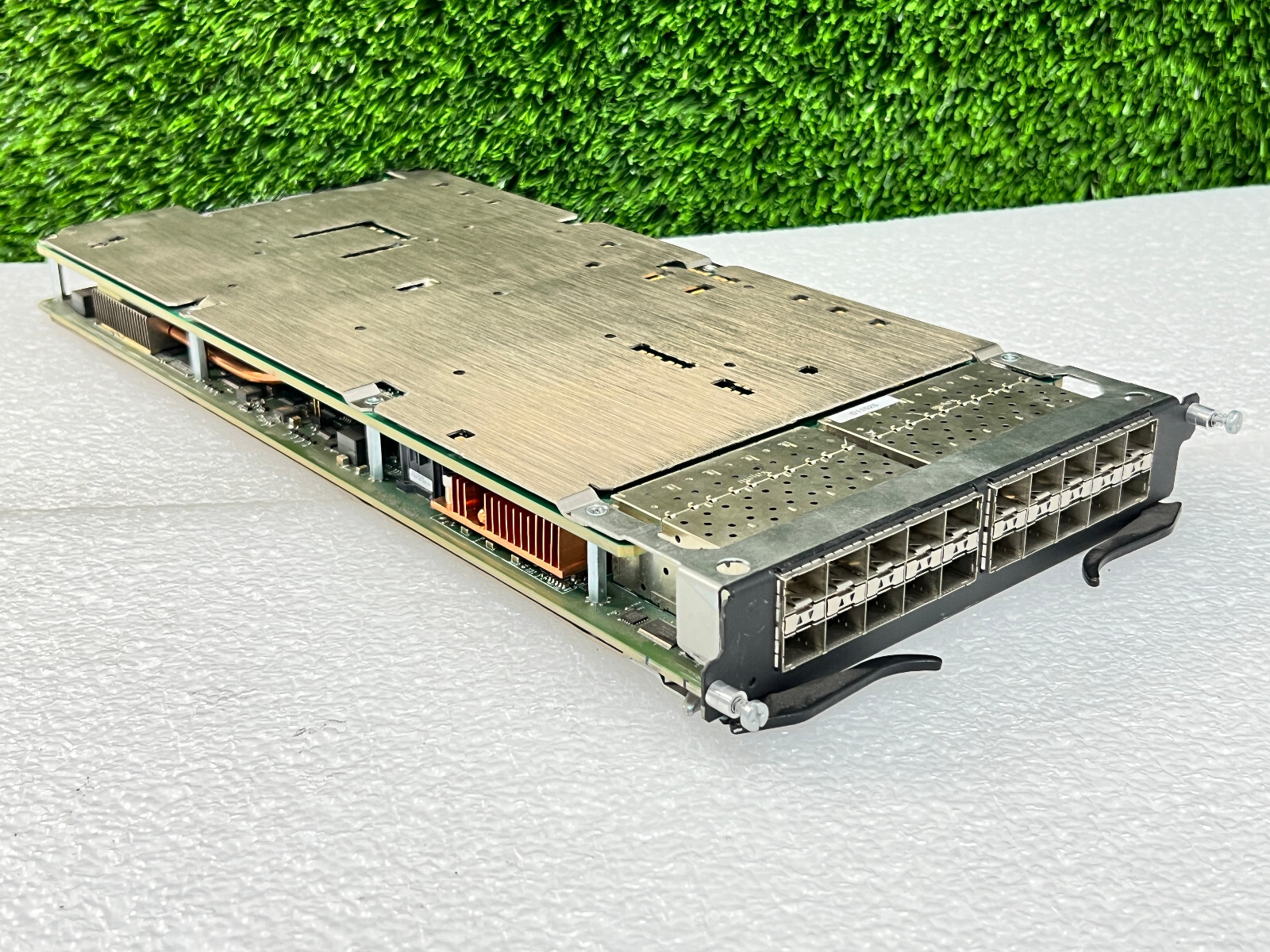 Brocade 60-1002946-04 20 Port 10gbe SFP Network Module - Black | Great Condition