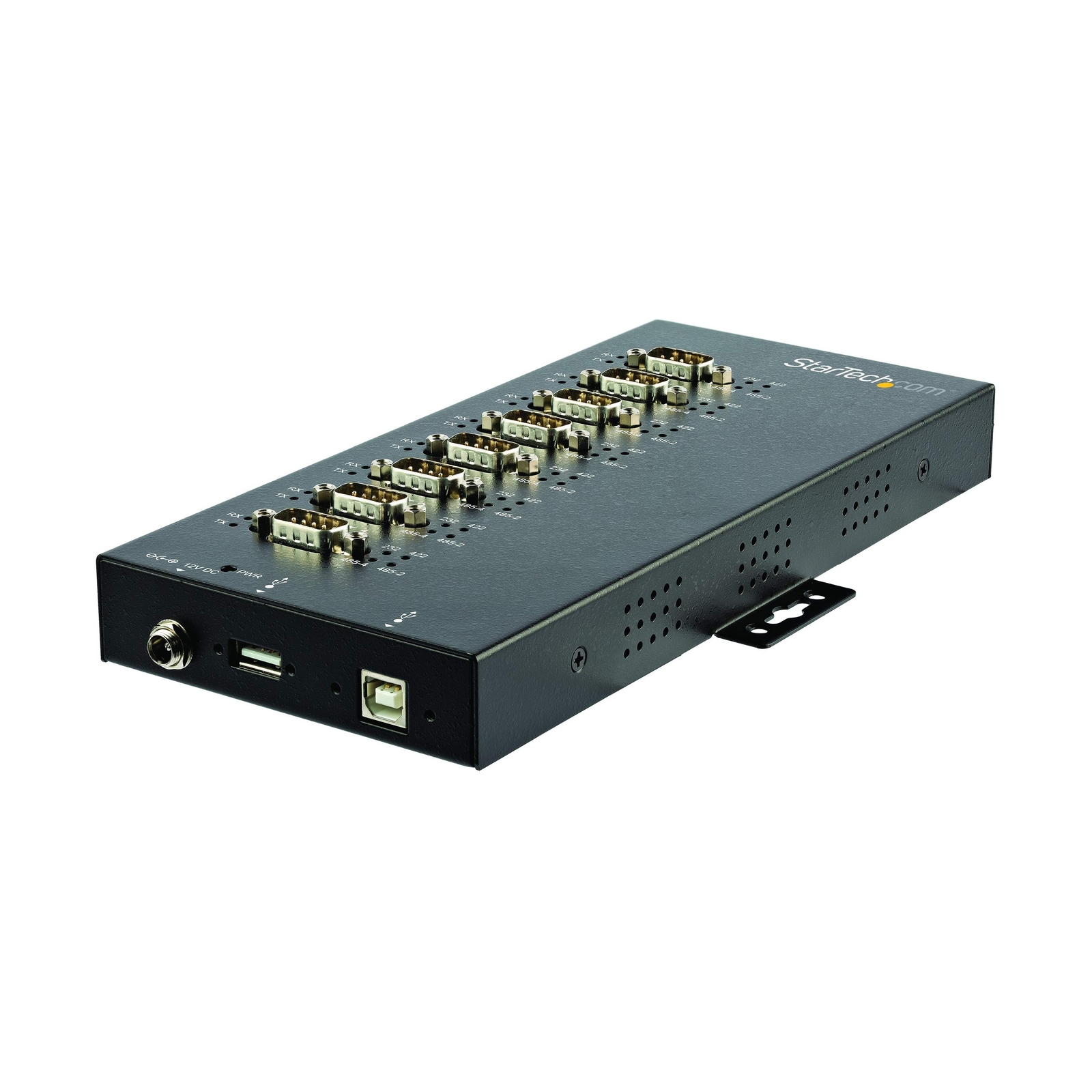 StarTech.com 8 Port Serial Hub USB to RS232/RS485/RS422 Adapter - Industrial ...