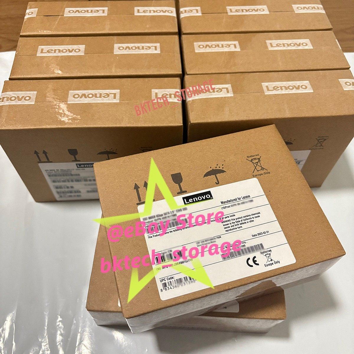 NewLenovo ThinkServer 2TB 4XB0F28713 00LA974 SATA 7.2K 6Gb 3.5'' LFF HDD Hard
