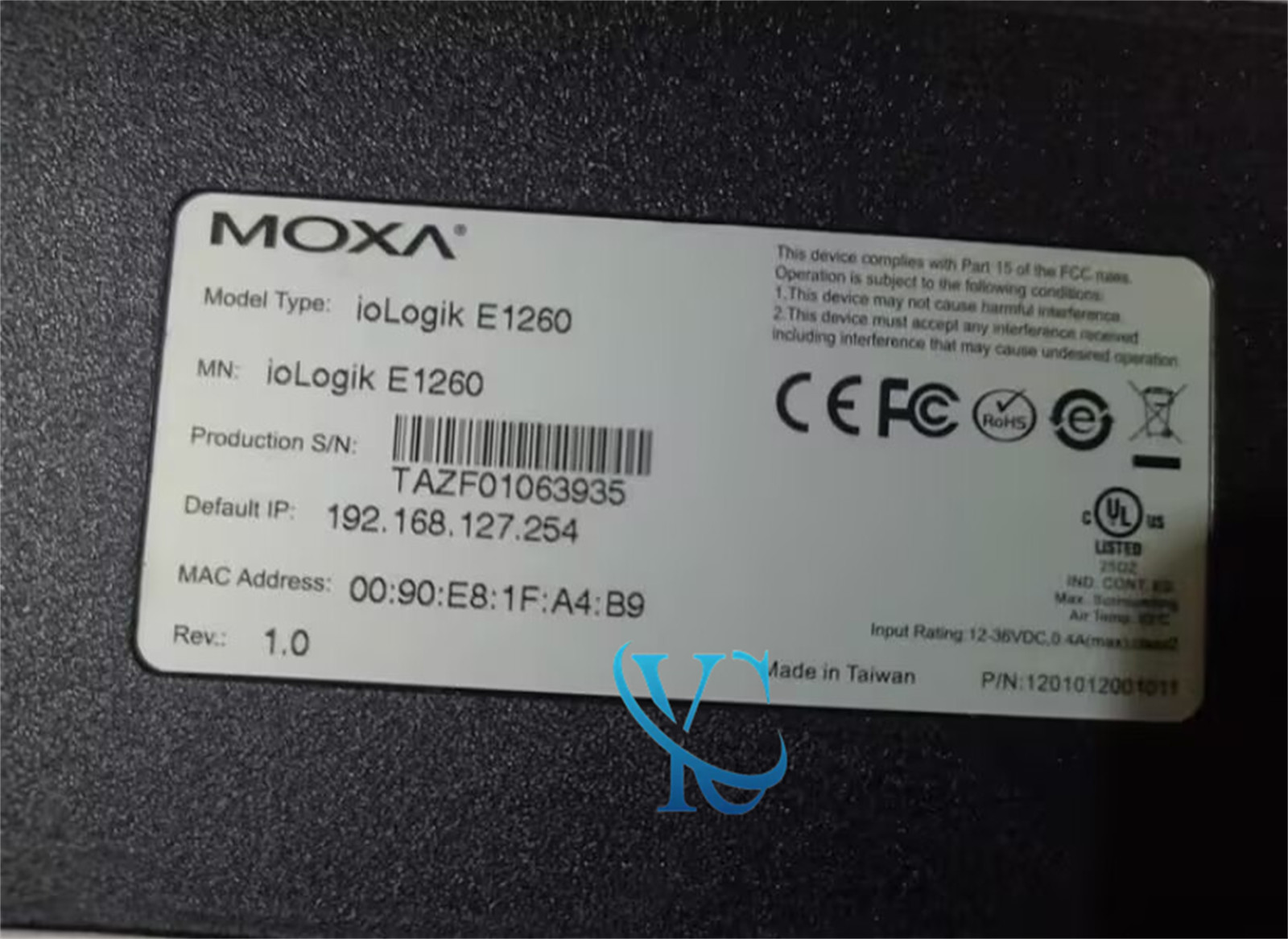 1PCS MOXA ioLogik E1260 Port Switch Brand new Fedex or DHL