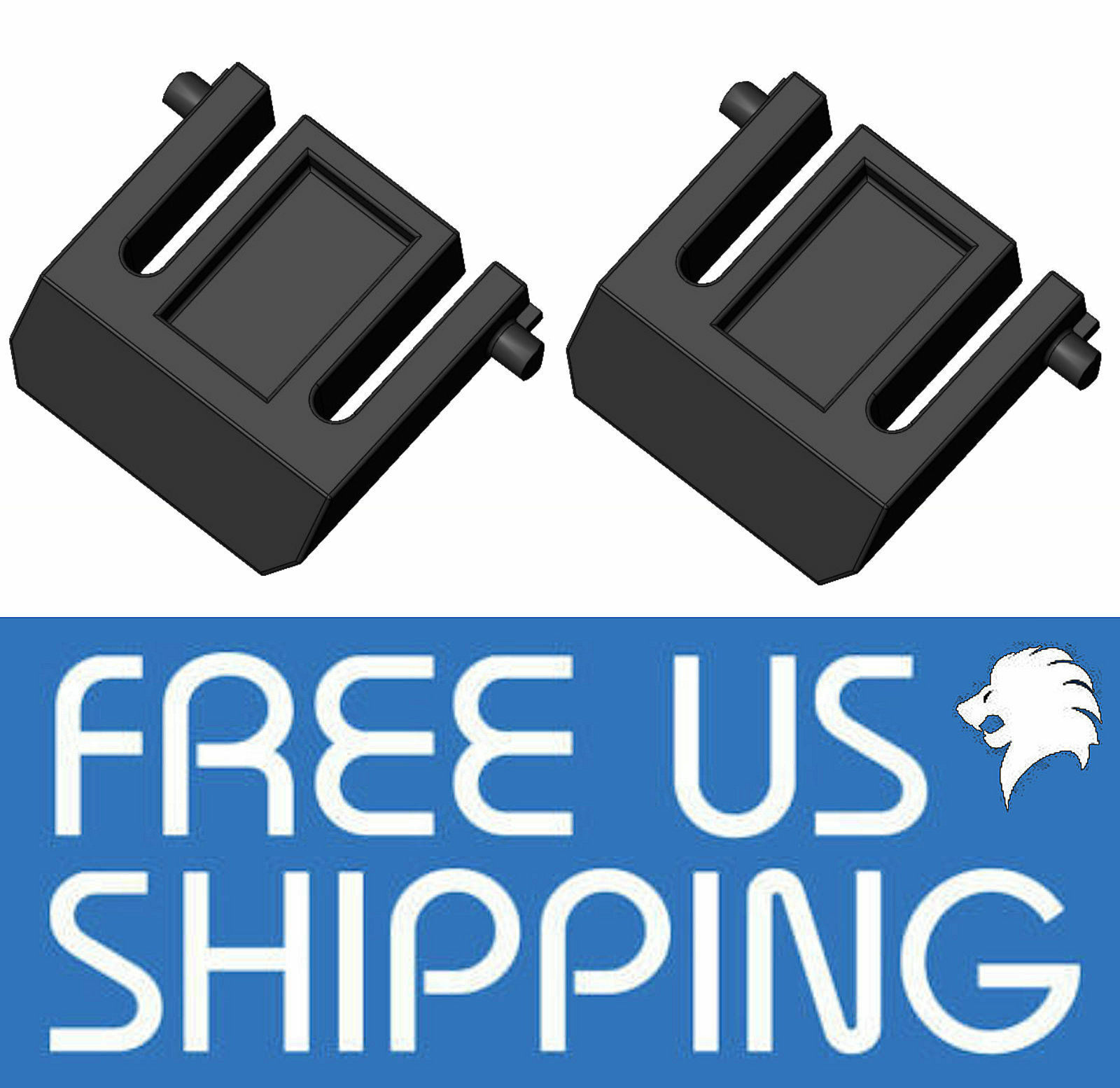 STRONGER Cooler Master MK730 Replacement Keyboard Foot Leg Feet Tilt Stand 2pc