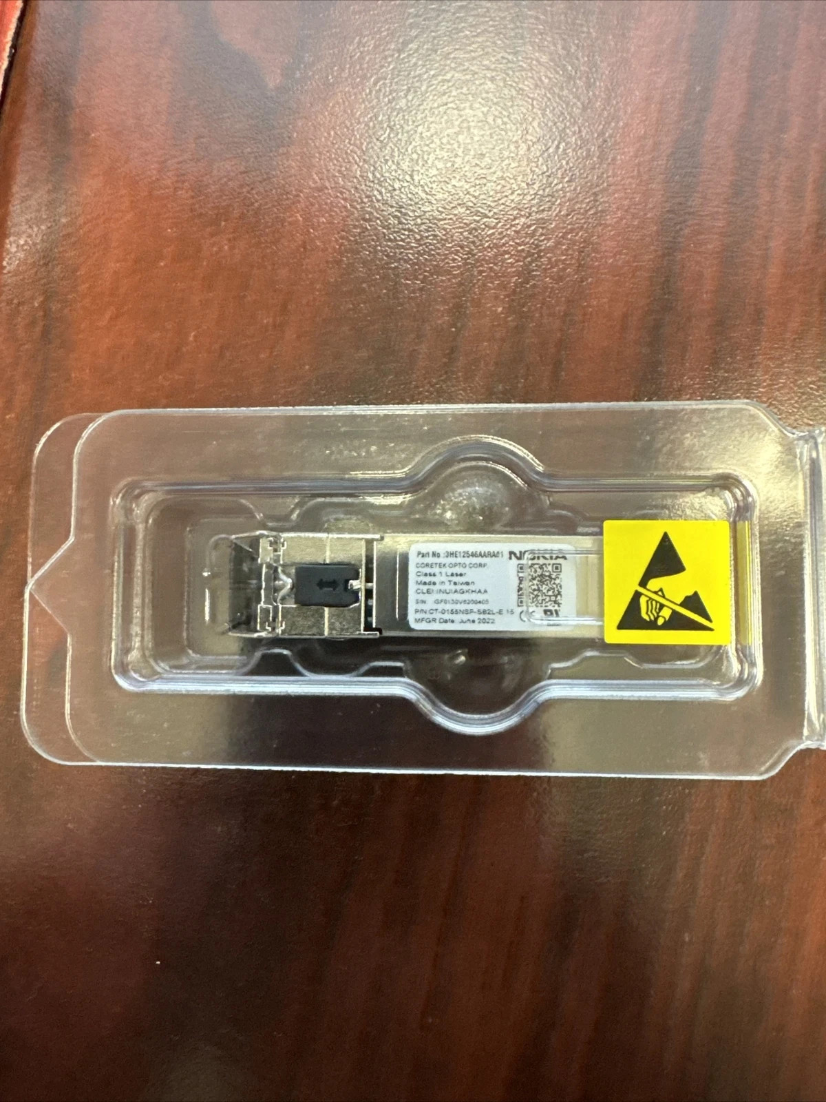 New Nokia Alcatel Lucent Transceiver 3HE12546AARA01 INUIAGKHAA CT-0155NSP-SB2L-E