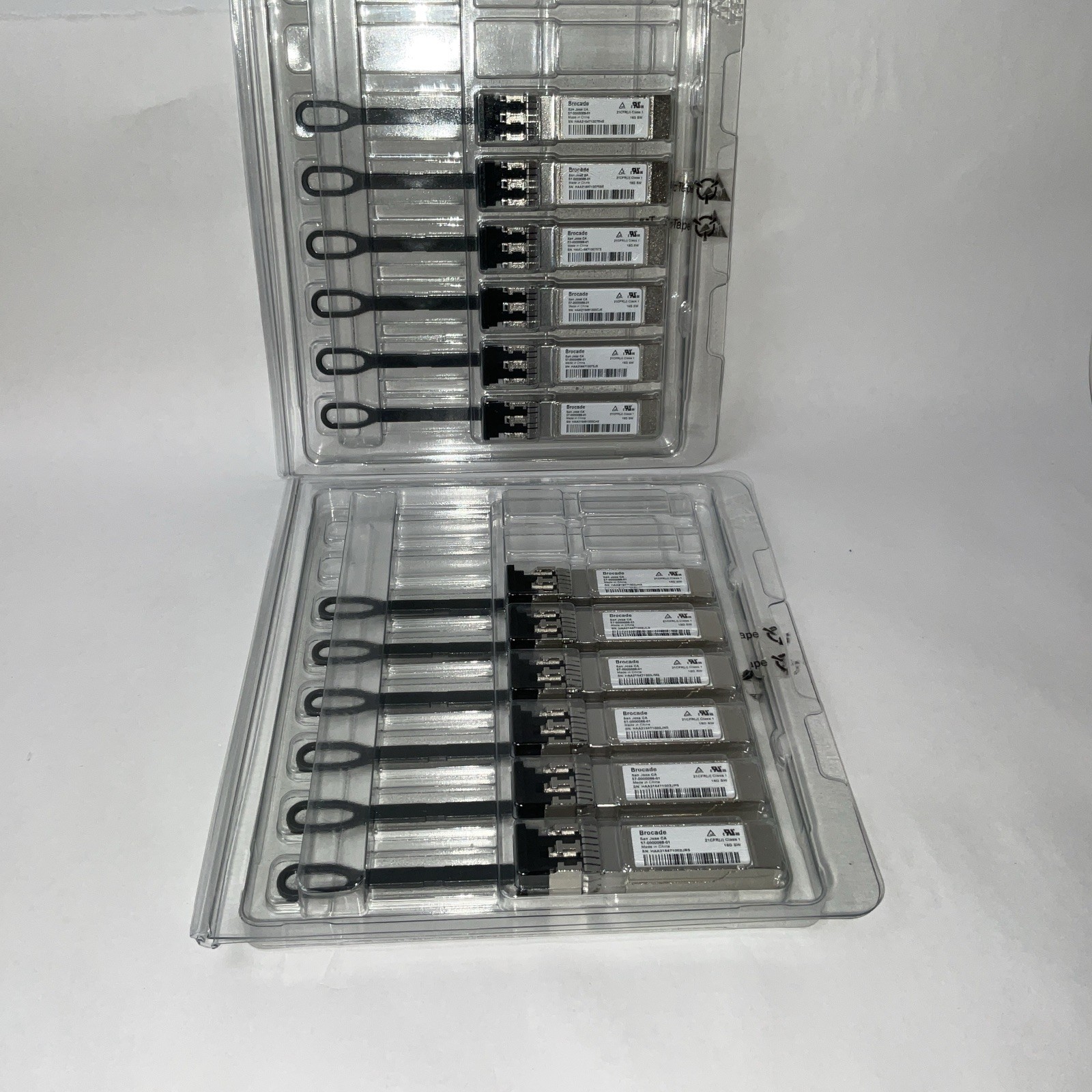 Brocade 57000008801 SFP Transceiver Module 16GB SW I Think New? Lot Of 12