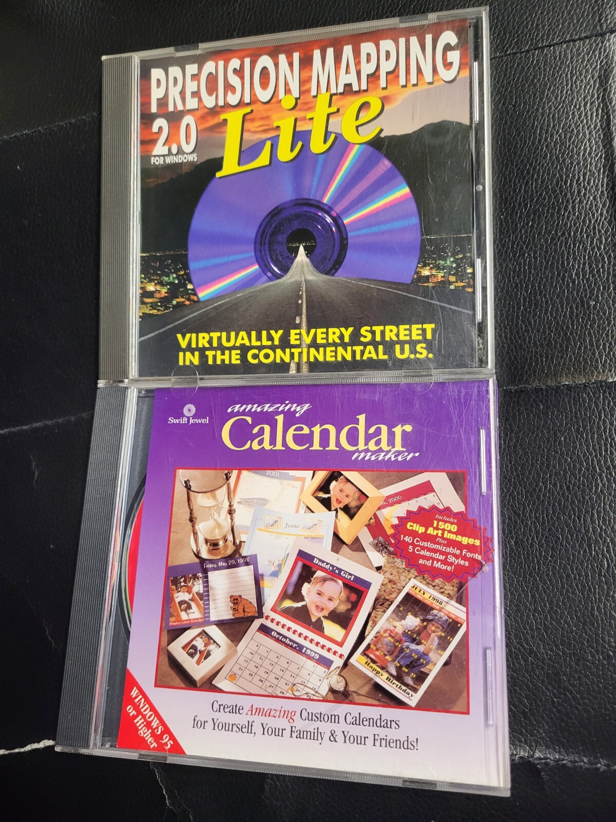 LOT OF 2: Precision Mapping 2.0 Lite +AMAZING CALENDAR MAKER Windows PC