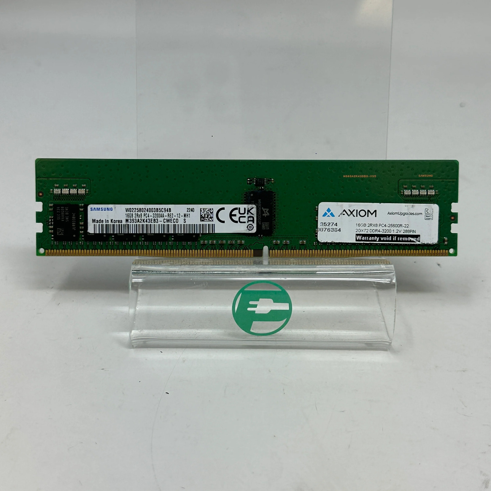 Samsung PC4-3200AA-RE2 16GB (1x16GB) RAM DDR4 3200MHz M393A2K43EB3-CWECO
