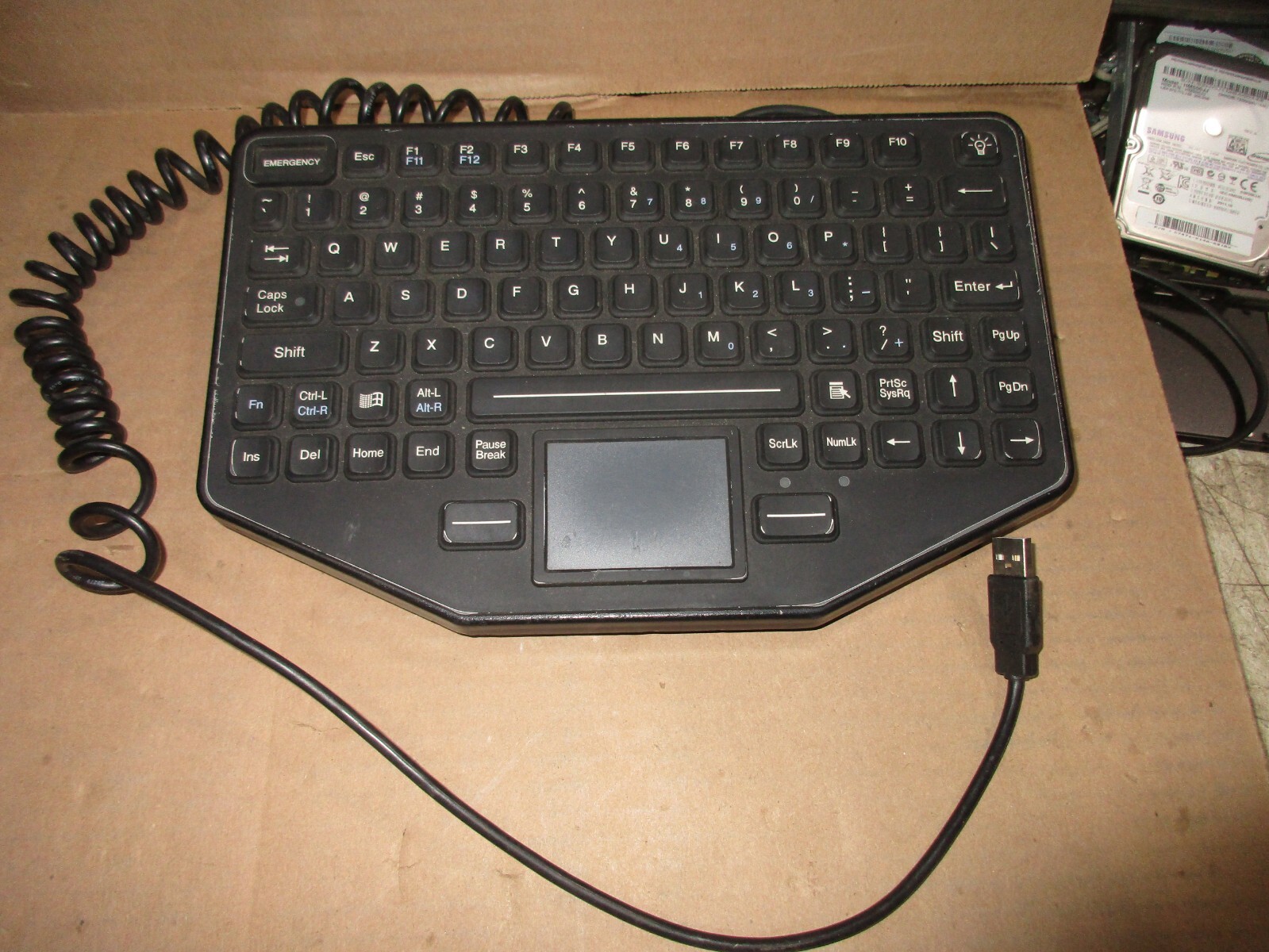 Panasonic iKey SL-86-911-TP-USB Mountable Keyboard 