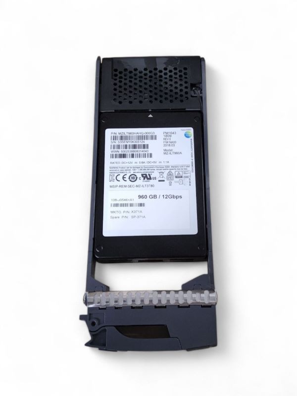 Netapp X371A-R6 960GB SSD 2.5" 12GBS vt