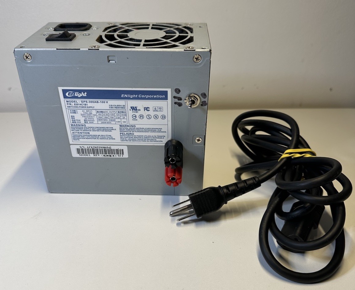 Enlight GPS-300AB-100 V Power Supply-tested