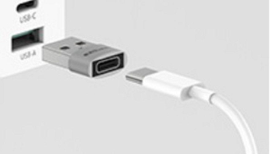 EZQuest USB-C Female to USB-A Male Mini Adapter 2 Pack -FREE SHIPPING