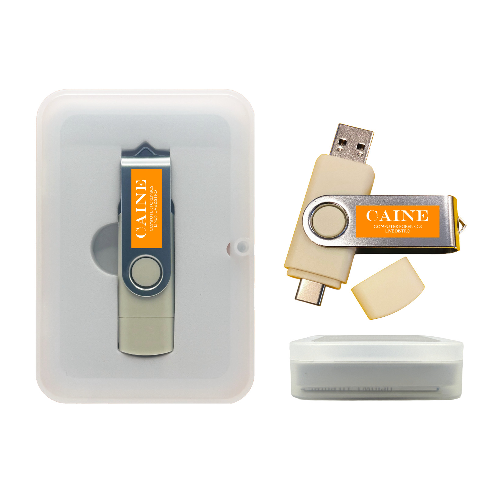CAINE Computer Forensics Bootable Linux USB Digital Investigation Data Recovery