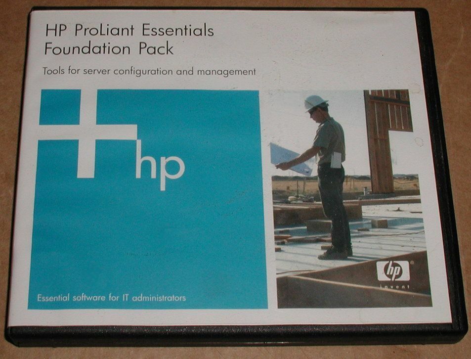 HP ProLiant Essentials Foundation Pack 7.3 Software ML/DL/BL 300/500/700 Servers