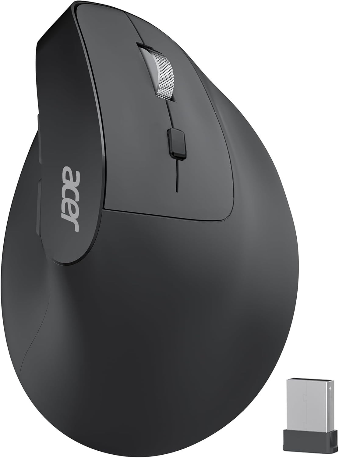 Acer Ergonomic Mouse Wireless, Adjustable DPI Vertical Mouse 1000/1200/1600