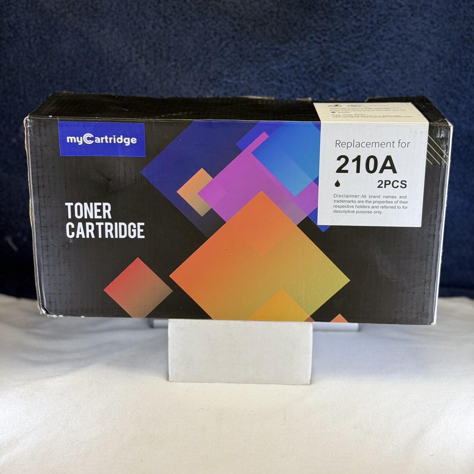 2PK Black Toner 210A W2100A Compatible with HP LaserJet 4201 MFP 4301fdn 4301fdw