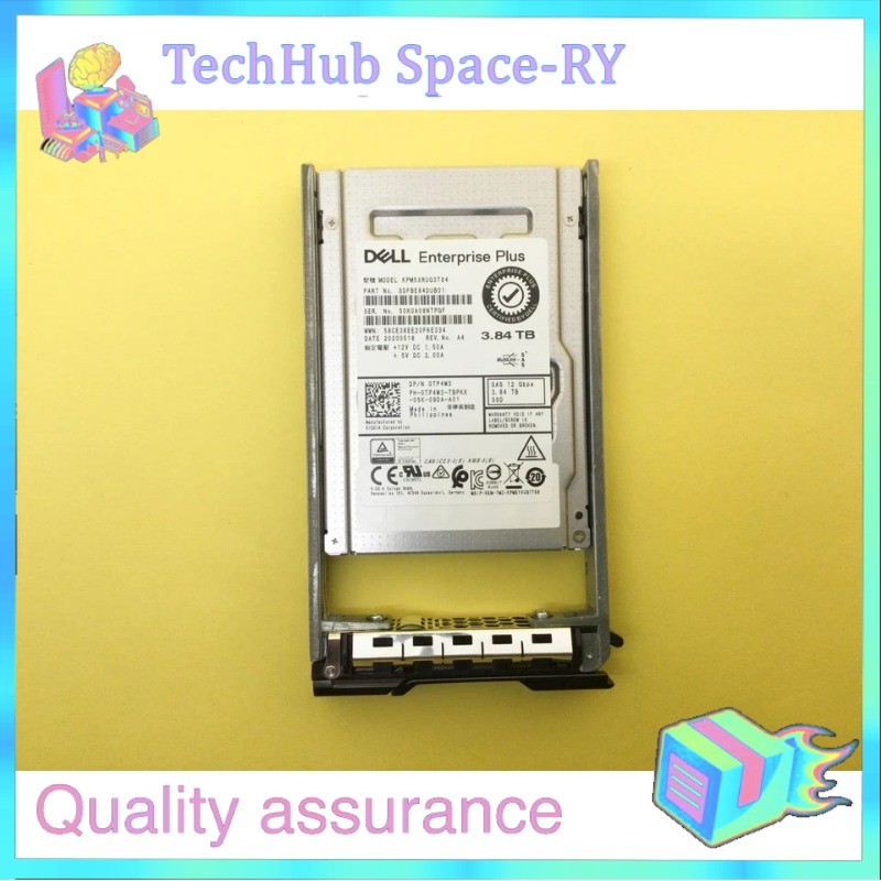 New TP4W3 0TP4W3 DELL Compellent 3.84TB SAS 12Gbps Read Intensive 2.5'' SSD