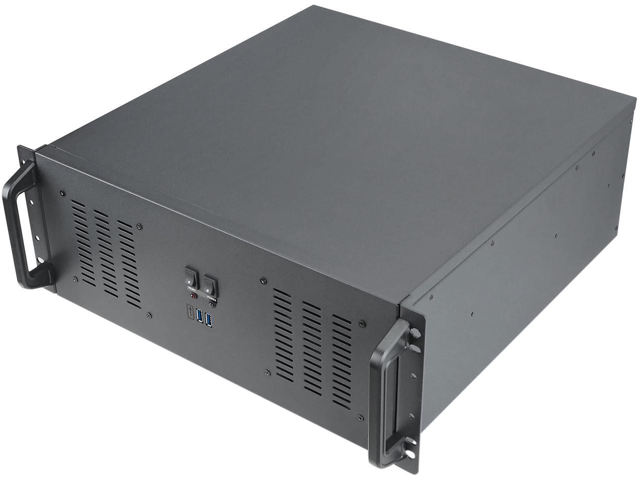 Rosewill 4U Server Chassis Rackmount Case | 11x 3.5" Bays, 3x 2.5" Devices| ATX,