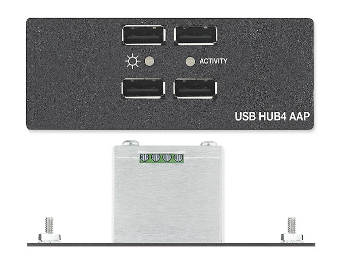 Extron USB HUB4 AAP Black 4 Port USB Hub 60-1031-12 New in Box