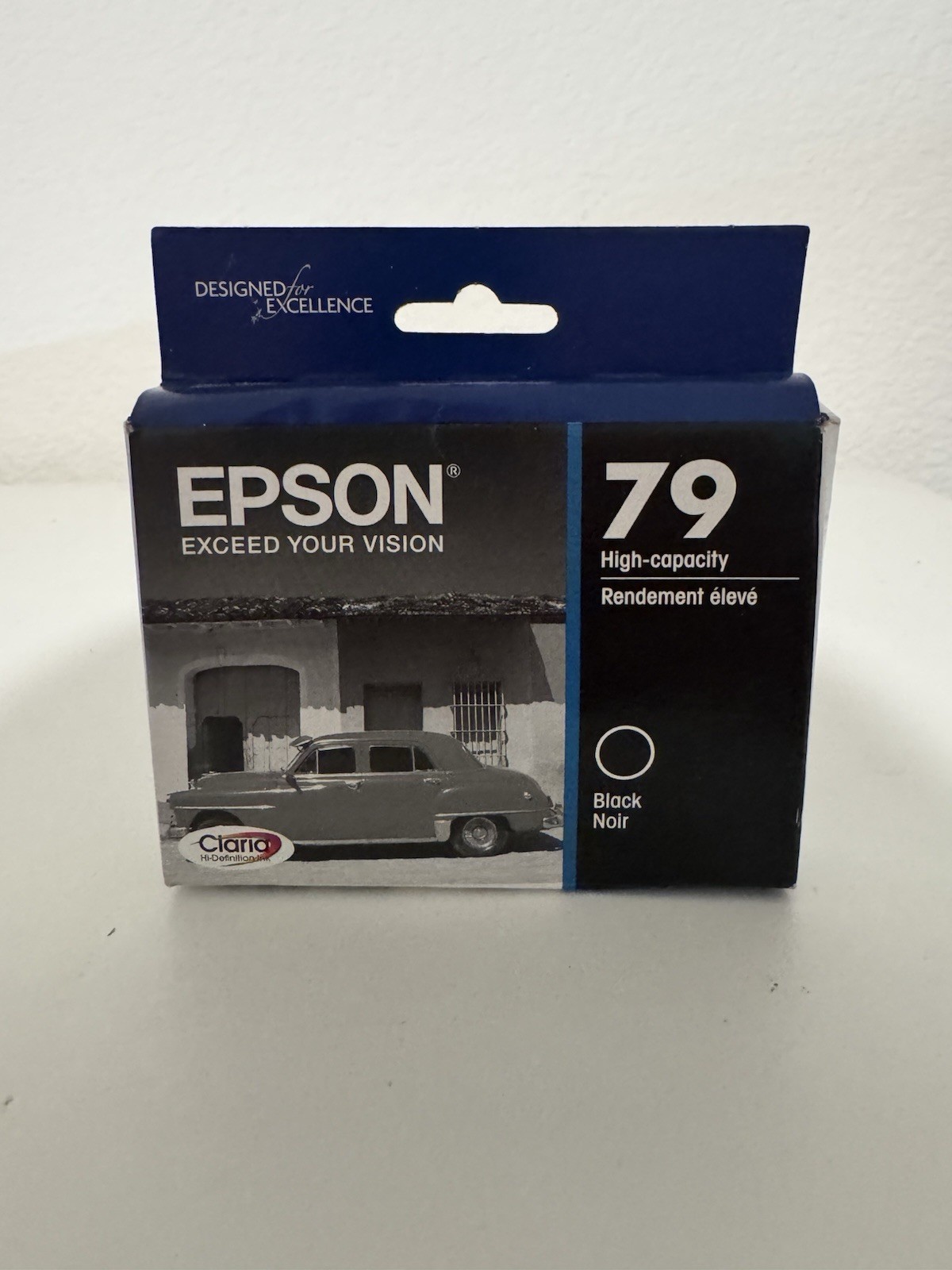 EPSON Claria Ink Cartridge Printer Inkjet BLACK High Capacity 79 03/2023