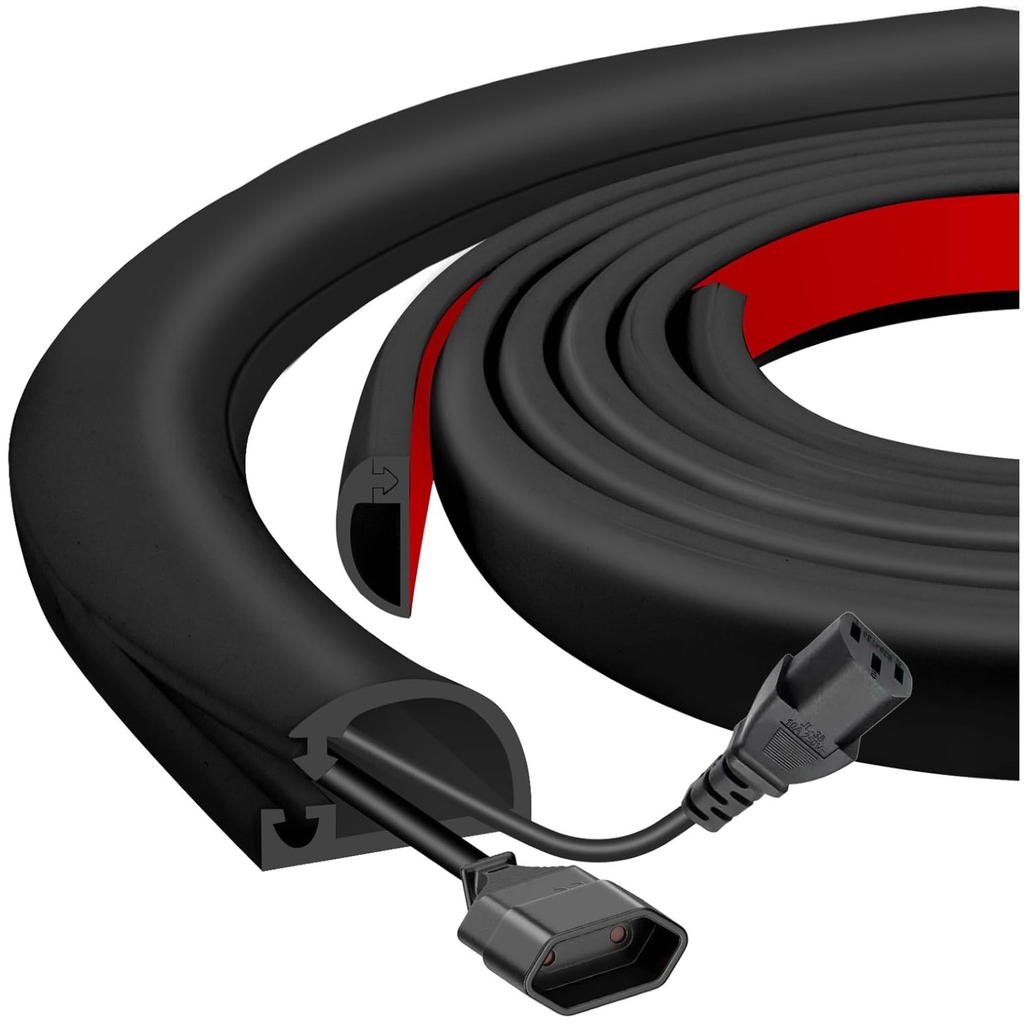 Flexible Silicone Wall Wire Hider