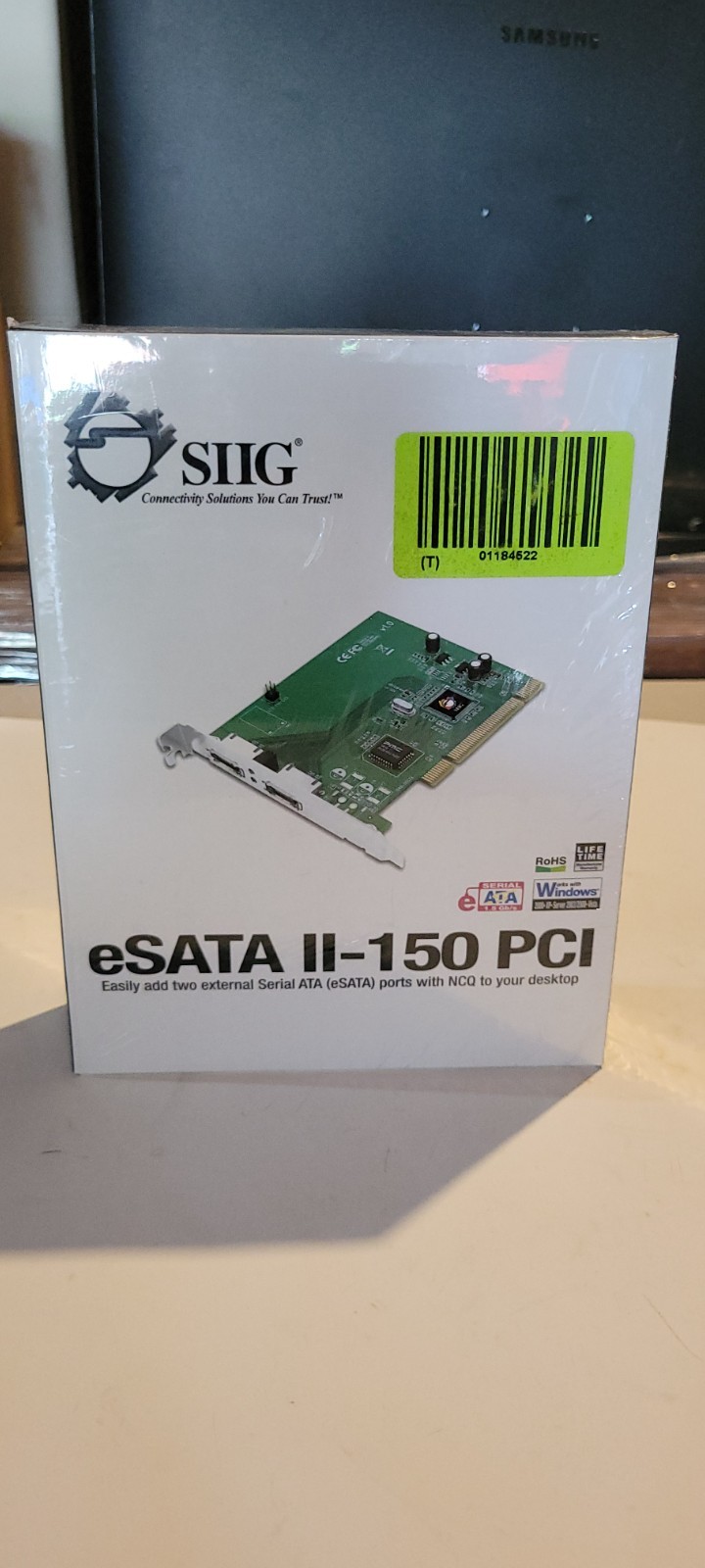 SIIG eSATA II-150 PCI FACTORY SEALED