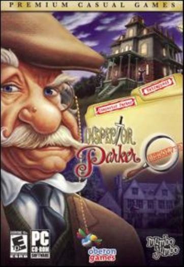 Inspector Parker & Betrapped PC CD murder mystery find booby trapped rooms game
