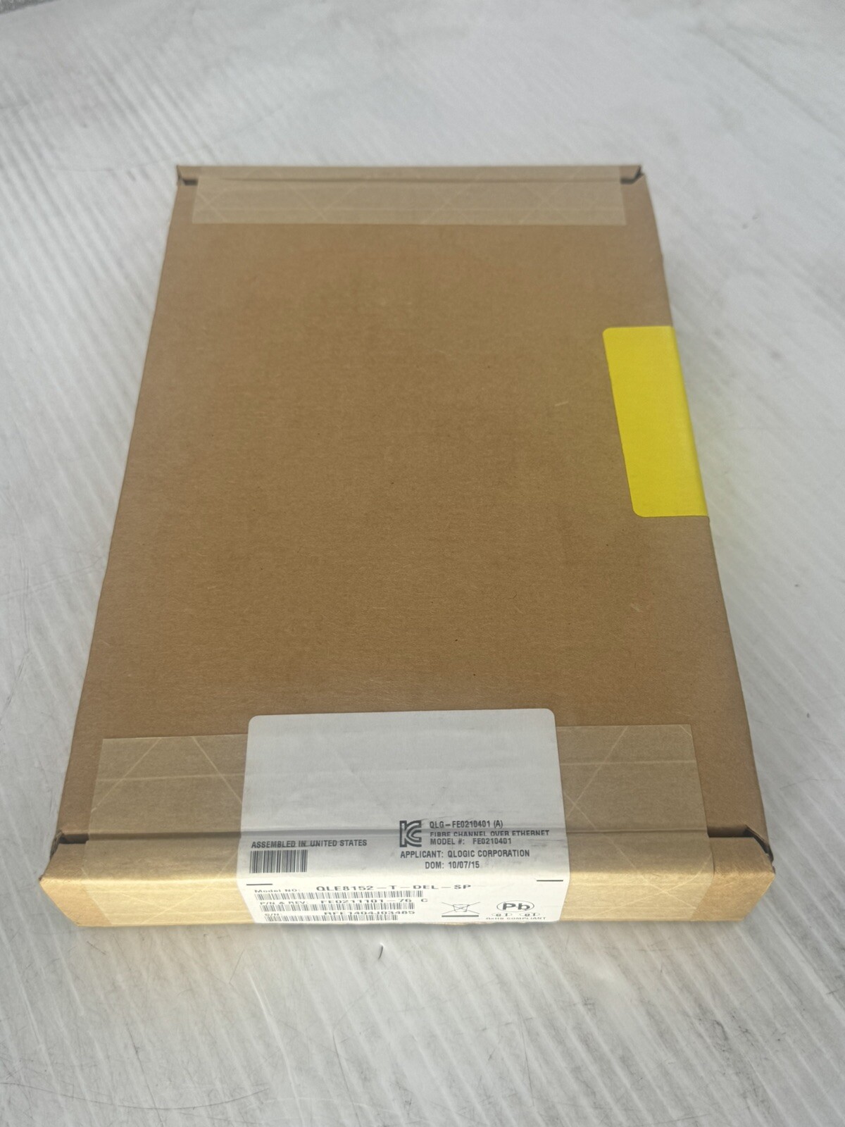 QLOGIC QLE8152-T-DEL-SP  Dual Port 10Gbps Enhanced Ethernet