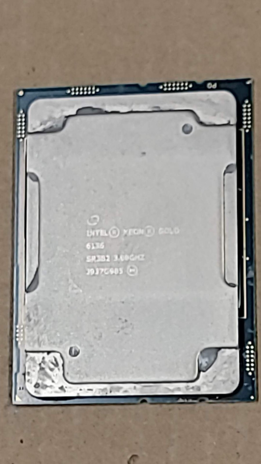 Intel SR3B2 Xeon Gold 6136 3.00GHz 12-Core 24.75 MB CPU Processors