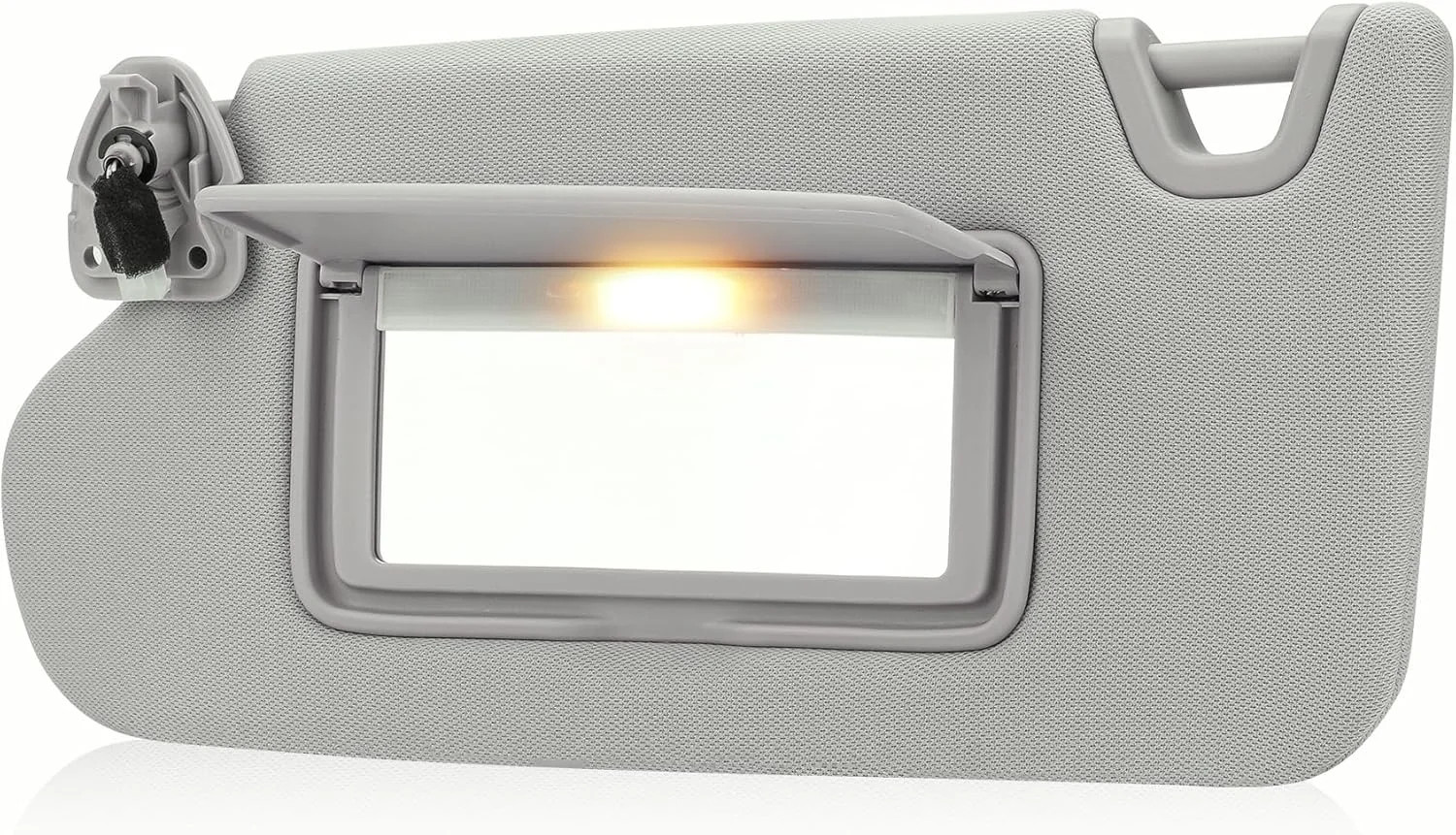 Gray Driver Left Side Sun Visor Replacement Compatible with 2013 2014 2015 2016