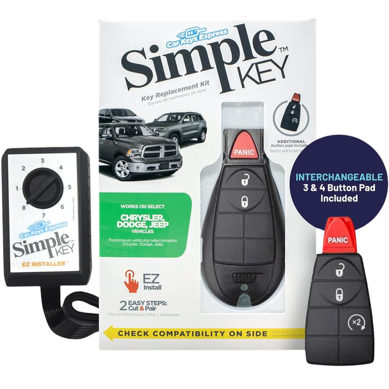 Car Keys Express Simple Key Key Fob And Key Programmer Interchangeable 3 4