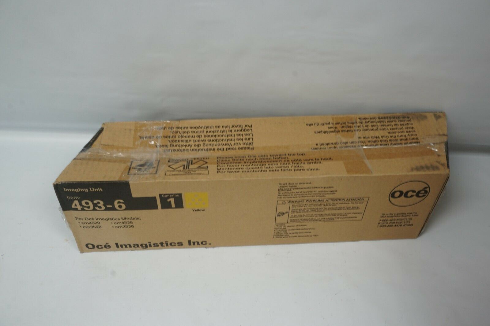 Genuine OCE 493-6 Jaune Imaging Unit for CM3520 CM4520 CM3525 CM4525