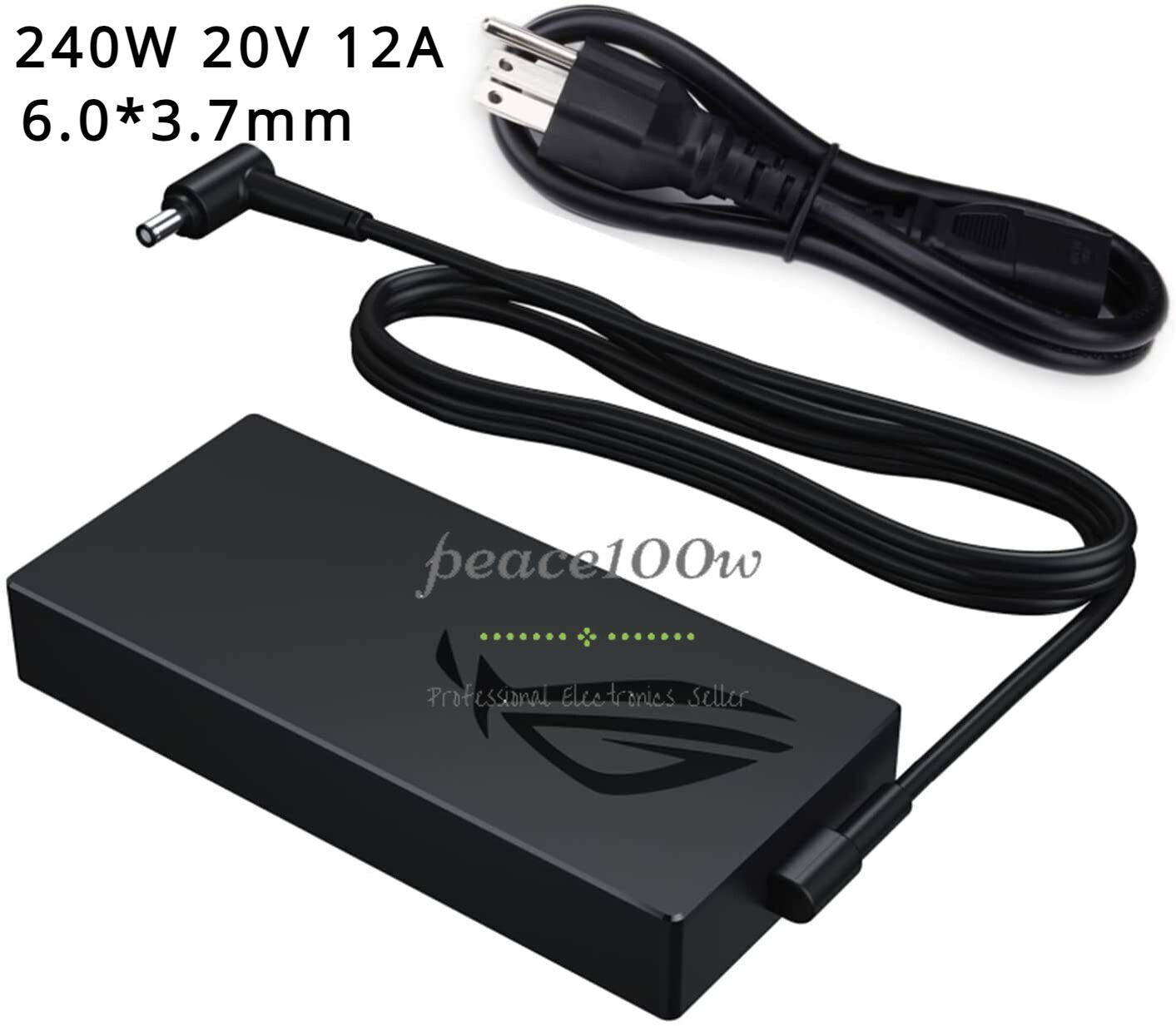 Genuine ASUS 240W 20V Power Supply Charger for ROG Zephyrus G14 GA402RK 6.0mm