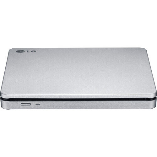 NEW LG GP70NS50 Slim Slot Portable DVD Writer DVD-Writer Ext 8x USB DVDRW Silver