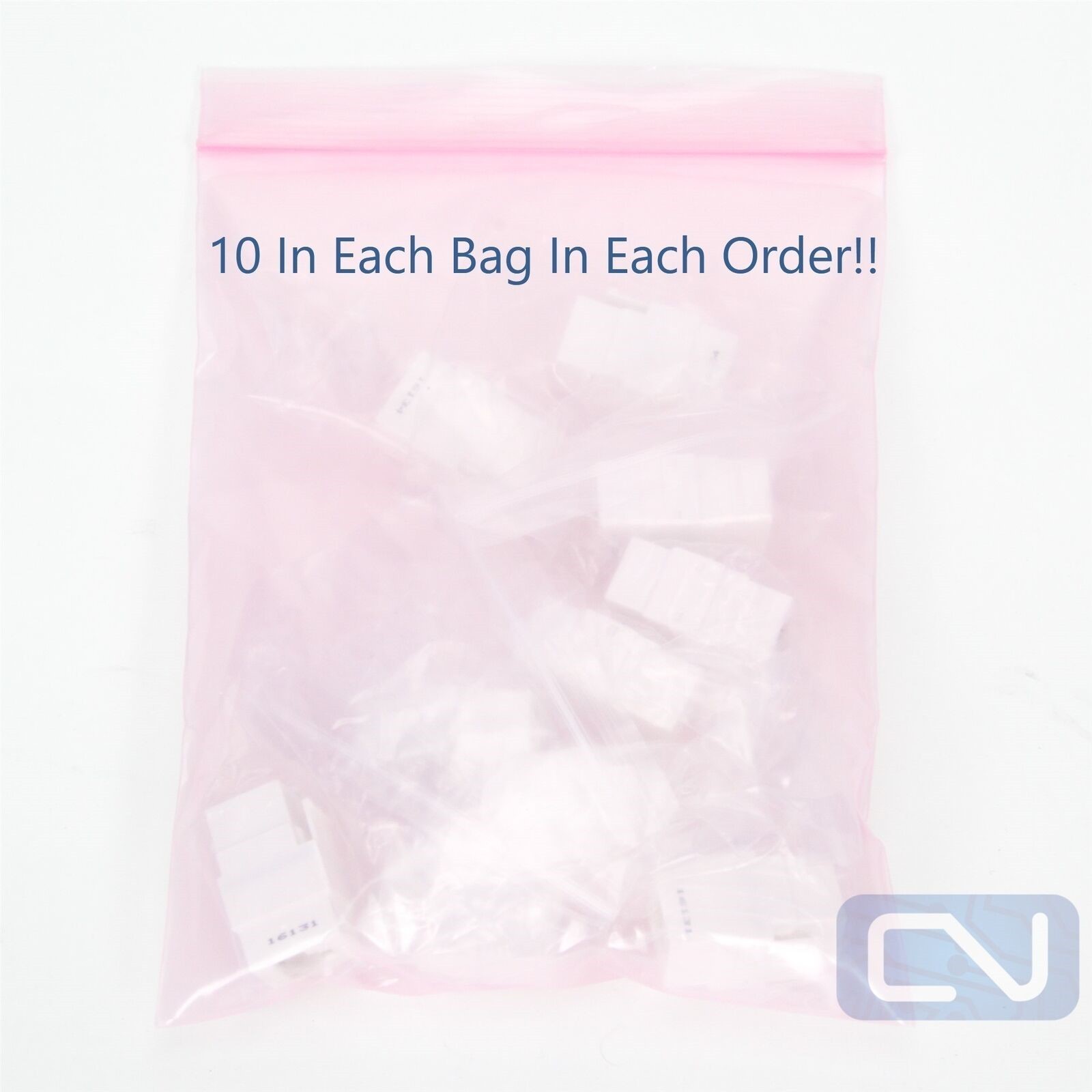 Lot of 10 Keystone Snap-In Inline Coupler Cat6 RJ45 POE Network LAN Ethernet