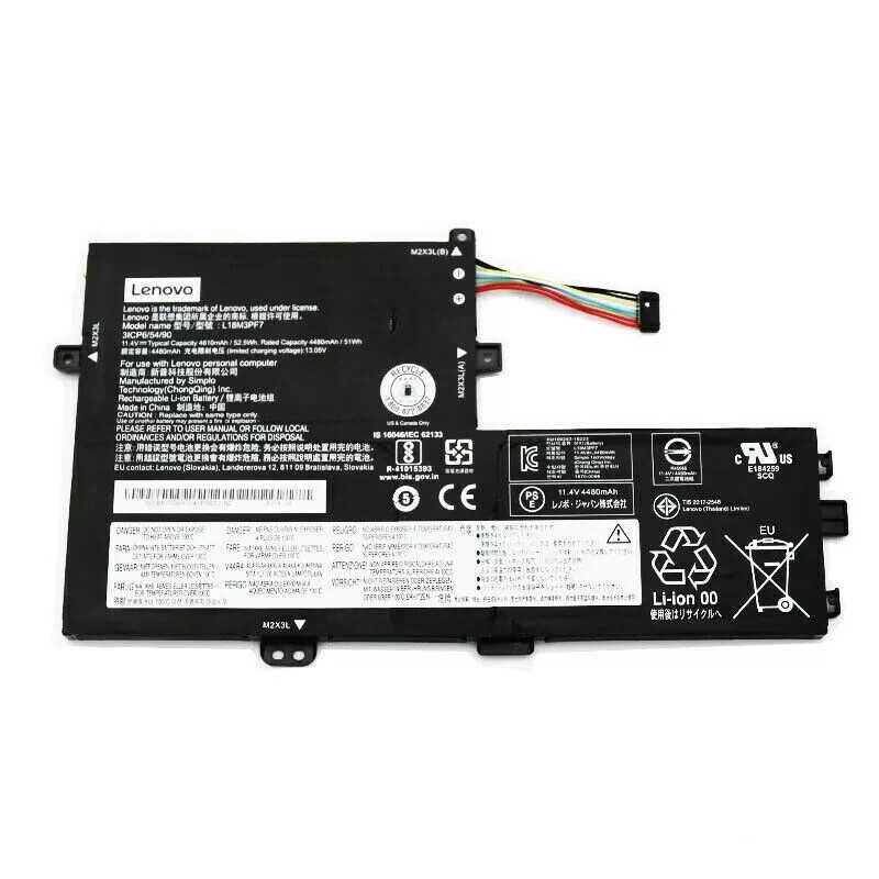 Genuine L18M3PF7 L18L3PF2 Battery for Lenovo-ideapad S340-14API 14IIL S340-14IWL