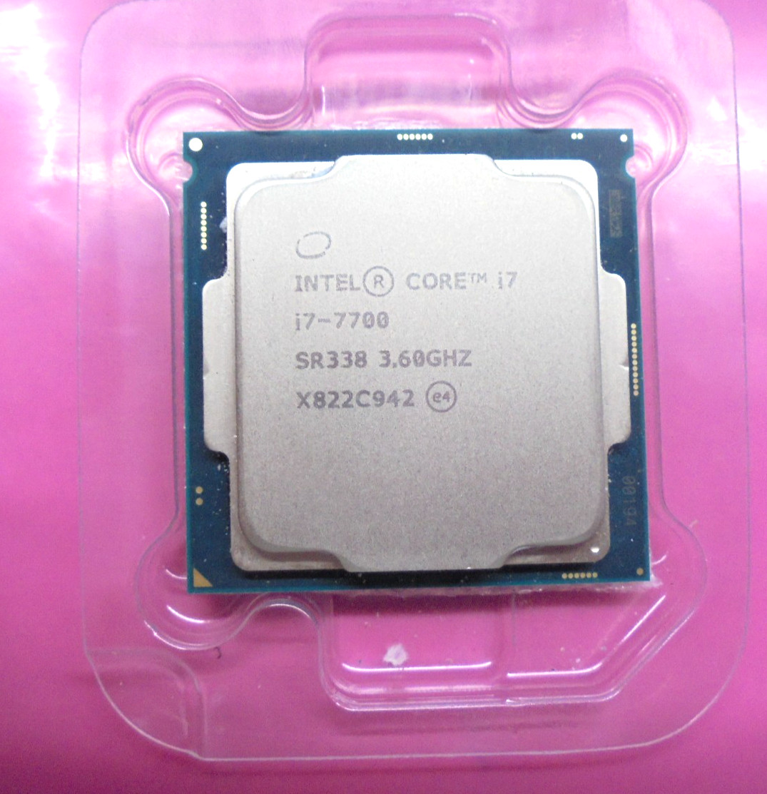 Intel Core i7-7700 3.60GHz Quad Core Desktop Processor SR338
