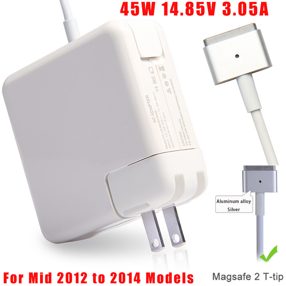 45W Charger AC  Power Adapter for Apple Macbook Air A1465 A1466 2012-2017 T-Tip