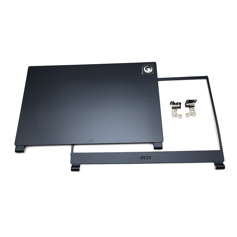 New Back Cover Bezel Hinges For MSI Delta 15 A5EFK MS-15CK Top Case 15.6in Blue