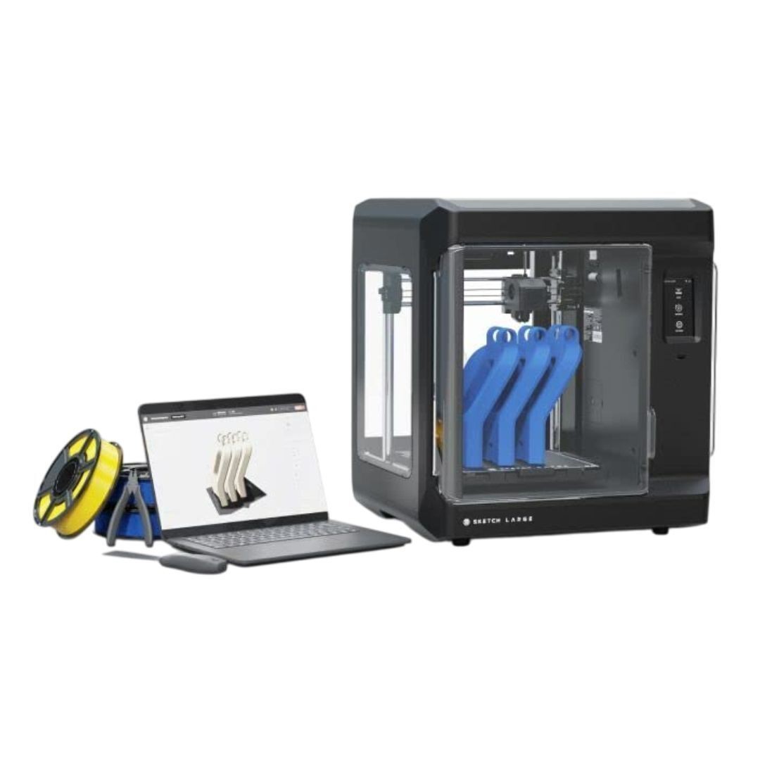 MakerBot Sketch Black Large 3D Printer for Classroom Projects
