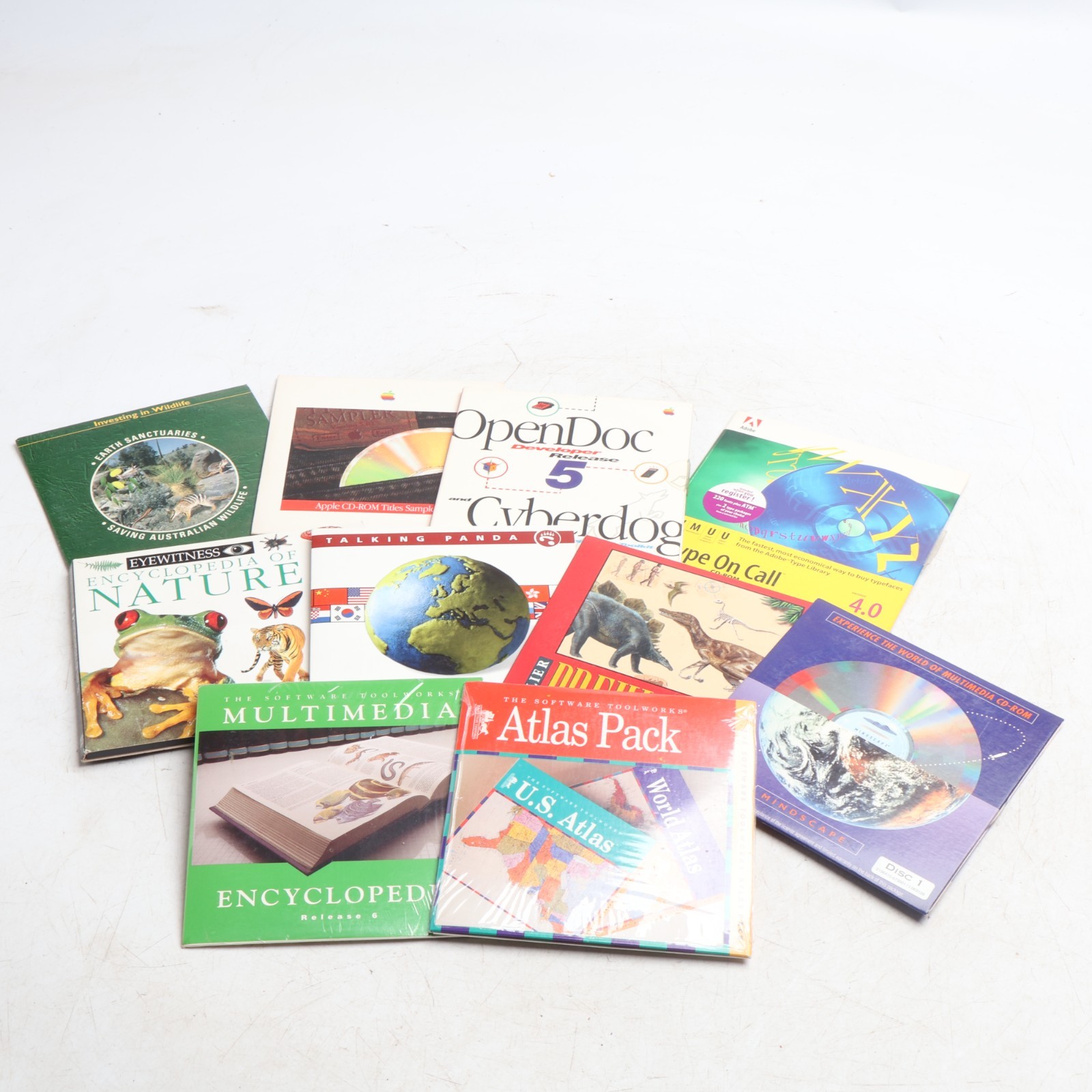 Apple OpenDoc Developer Release With Cyberdog 1996 Vintage Mac Software CDs x10