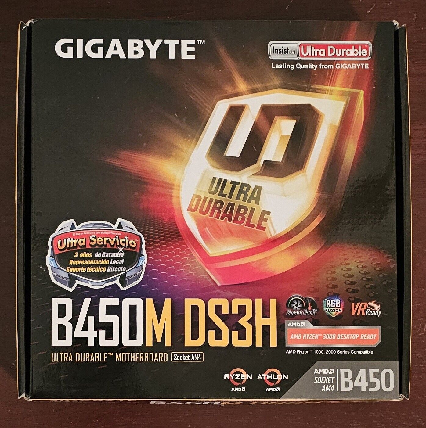 **LATEST BIOS** GIGABYTE B450M DS3H AM4 AMD Ryzen MicroATX Gaming Motherboard
